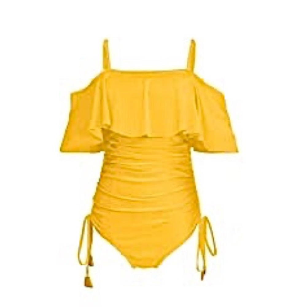 Yellow Swimsuit size Large